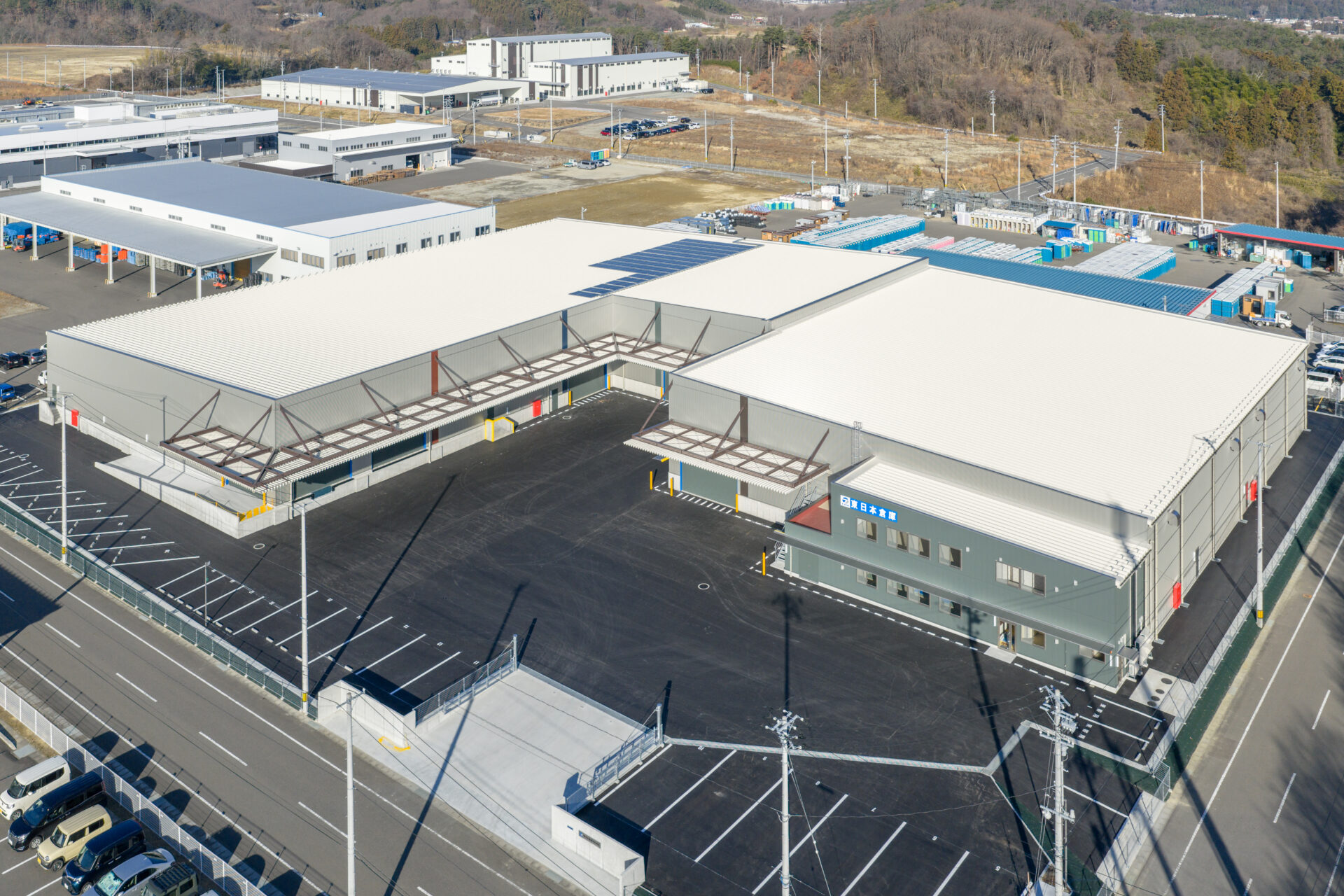 東日本倉庫郡山西部第一工業団地倉庫新築工事